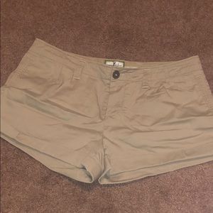 Tan American Eagle Shorts